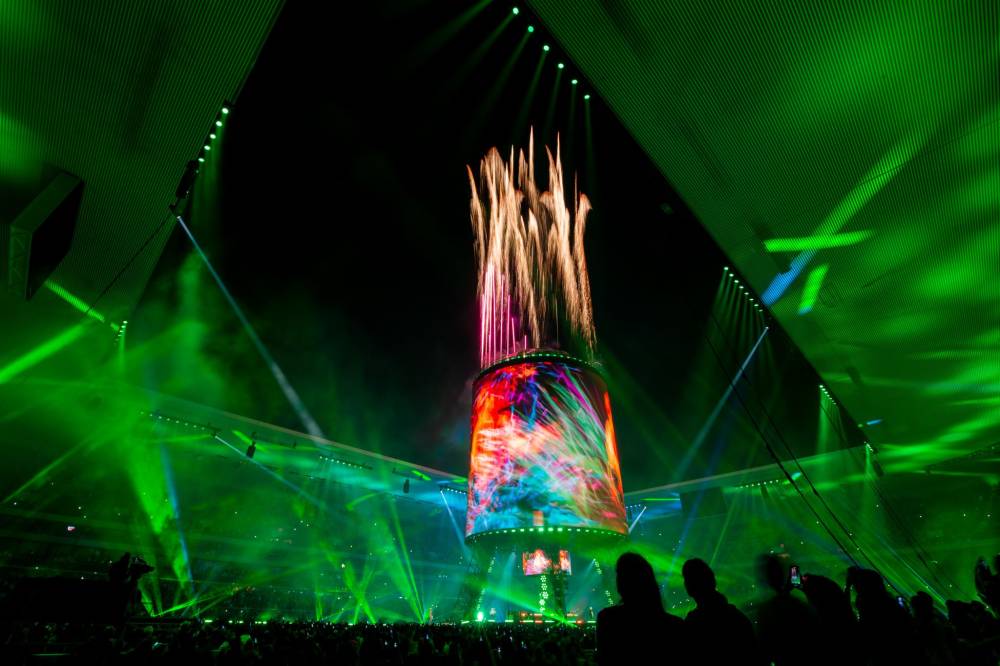 Pyrotechnie & marquage lumière