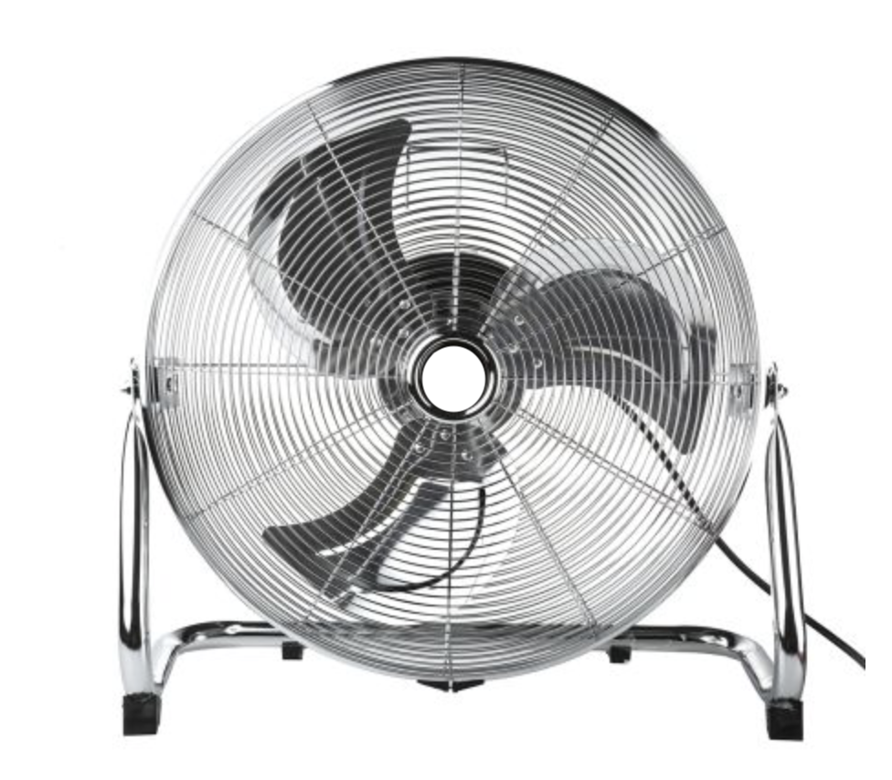 VENTILATEUR CHROME 45CM